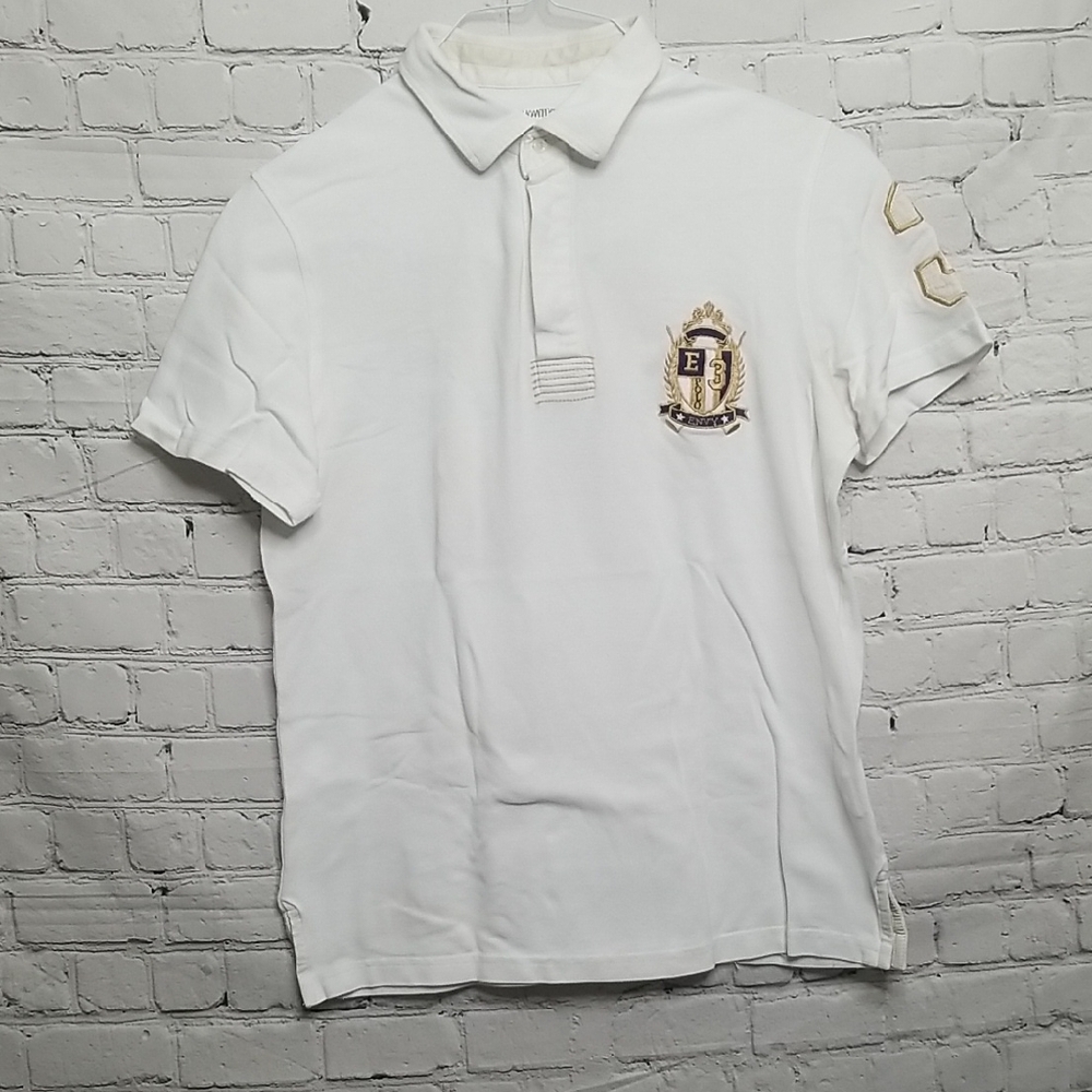 ENVY Yachting White Polo Shirt Small